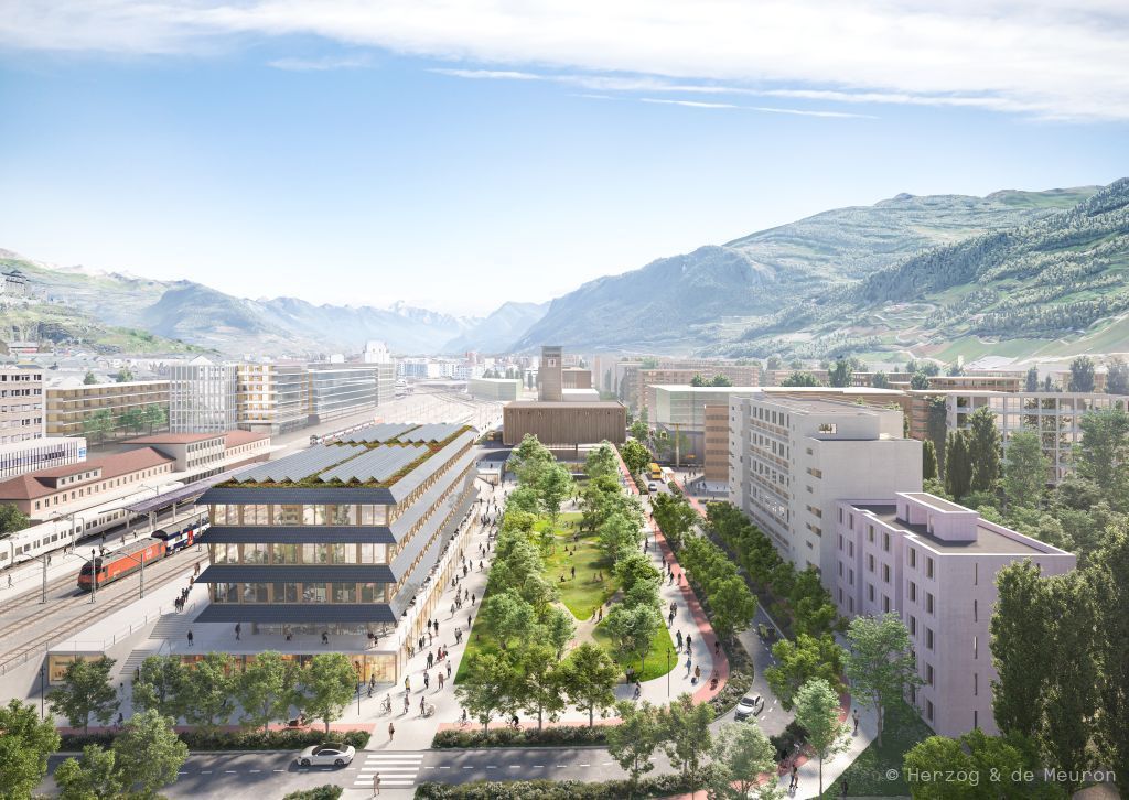 519 Ronquoz 21 / Sion, Switzerland <br>Architect: <a target='_blank' href='http://herzogdemeuron.com'>Herzog & de Meuron</a>